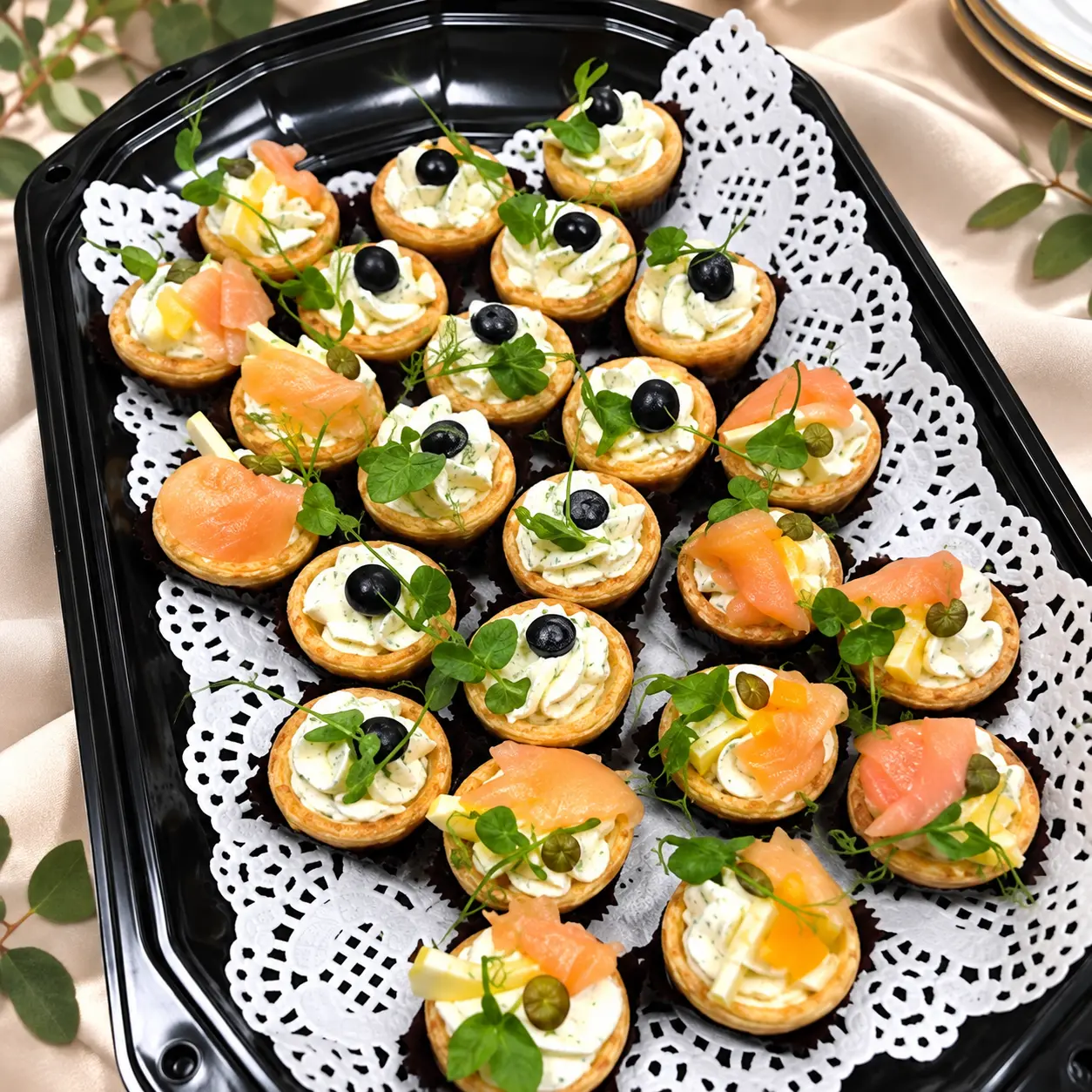 Солени парти хапки в кутия – кетъринг АНДЕА